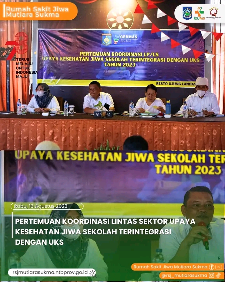 PERTEMUAN KOORDINASI LINTAS SEKTOR UPAYA KESEHATAN JIWA SEKOLAH TERINTEGRASI DENGAN UKS